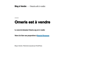 omeris.org screenshot