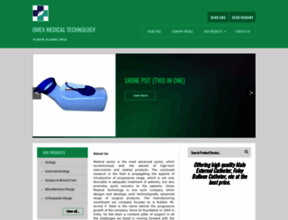 omexmedicaltechnology.com screenshot