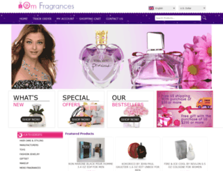 omfragrances.com screenshot