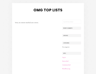 omgtoplists.com screenshot