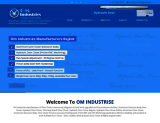 omindustriesrajkot.com screenshot