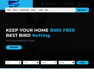 omkarbirdnet.com screenshot