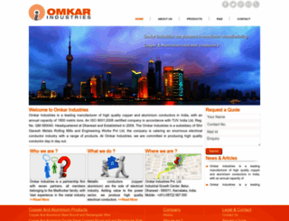 omkarinds.com screenshot