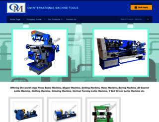 ommachinerymaker.com screenshot