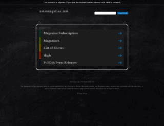 ommmagazine.com screenshot