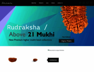 ommrudraksha.com screenshot