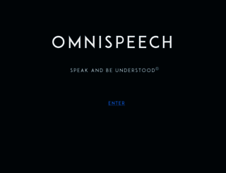 omni-speech.com screenshot