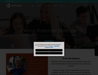 omniaradiationbalancer.com screenshot