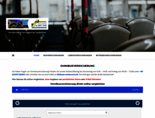 omnibus-versicherung.de screenshot