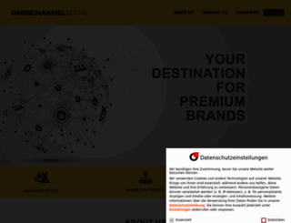 omnichannel-textil.eu screenshot