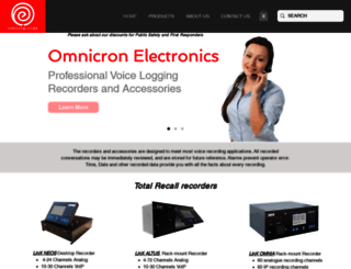 omnicronelectronics.com screenshot