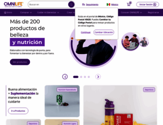 omnilife.com.mx screenshot