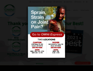 omniorthopaedics.com screenshot