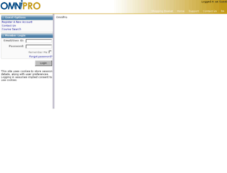 omnipro.accessplanit.com screenshot