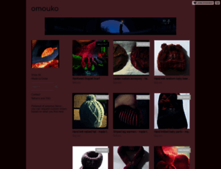 omouko.storenvy.com screenshot