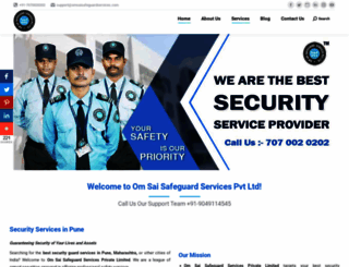 omsaisecurityservices.co.in screenshot