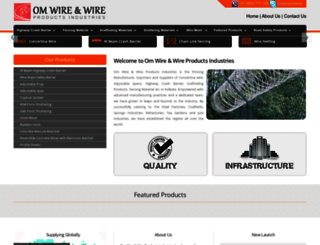 omwireproducts.com screenshot