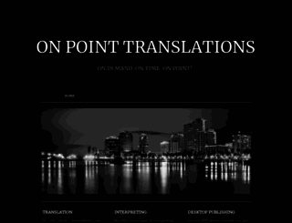 on-point-translations.com screenshot