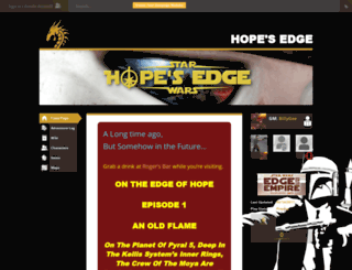 on-the-edge-of-hope.obsidianportal.com screenshot