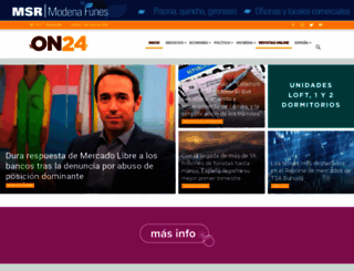 on24.com.ar screenshot