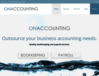 onaccounting.co.za screenshot