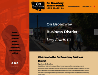onbroadwaylb.com screenshot