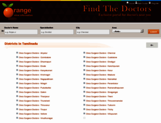 onco-surgeon.findthedoctors.info screenshot