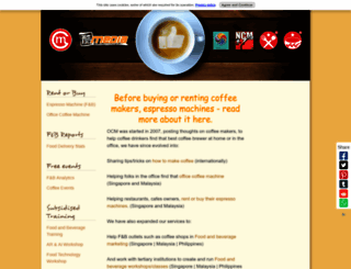 oncoffeemakers.com screenshot