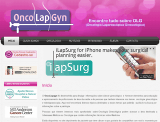 oncolapgyn.com.br screenshot