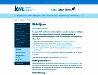 oncoline.nl screenshot