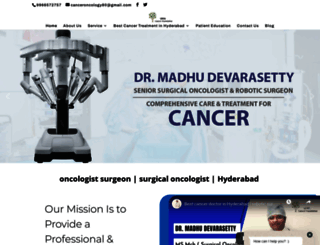 oncologistsurgeonindia.com screenshot