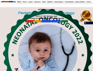oncology.pediatricsconferences.com screenshot