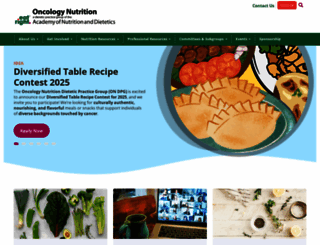 oncologynutrition.org screenshot