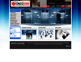 oncuasansor.com screenshot