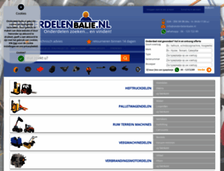onderdelenbalie.nl screenshot