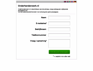 onderhandenwerk.nl screenshot