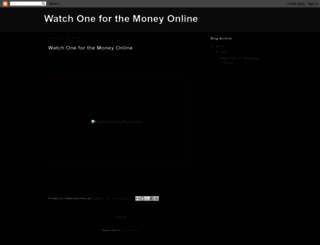 one-for-the-money-full-movie.blogspot.de screenshot