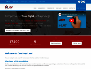 one-stop-law.co.uk screenshot