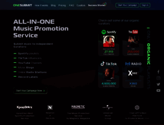 one-submit.com screenshot