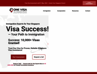 one-visa.com screenshot