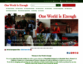 one-world-is-enough.com screenshot