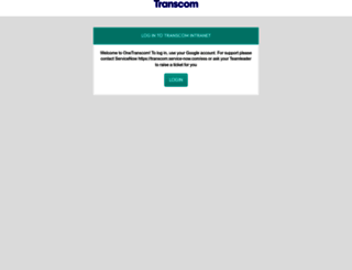 one.transcom.com screenshot