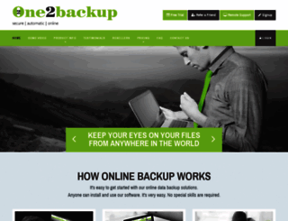 one2backup.com screenshot