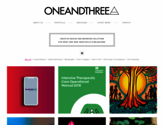 oneandthree.com.au screenshot