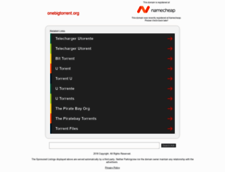 onebigtorrent.org screenshot