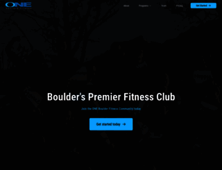 oneboulderfitness.com screenshot