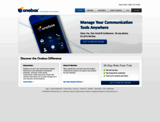 onebox.com screenshot