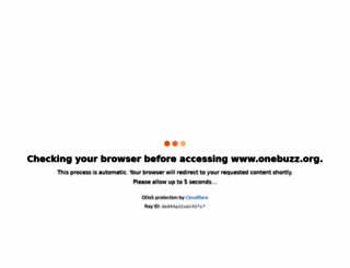 onebuzz.org screenshot