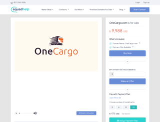 onecargo.com screenshot