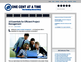 onecentatatime.com screenshot